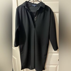 MADEWELL WOMEN SIZE SMALL BLACK DRESS